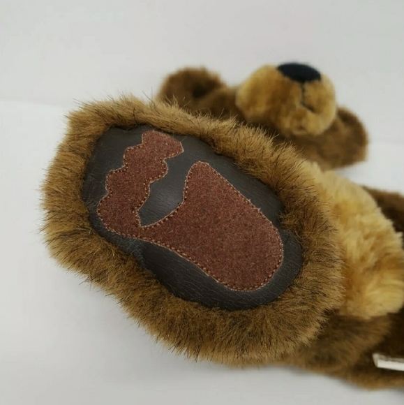 First & Main 12" Brown Tan Teddy Bear Wobegone Big Ears Plush - Picture 4 of 6